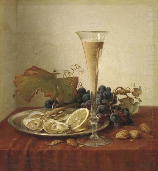 Johann Wilhelm Preyer Grapes china oil painting image